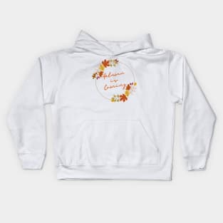 Autumn Is Coming Kids Hoodie